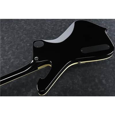 Ibanez Paul Stanley Signature Series PS1CM Electric Guitar, Bound Ebony Fretboard, Chrome image 3