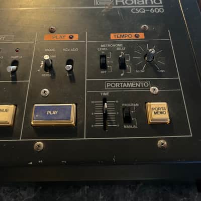 Roland CSQ-600 Computer Controlled Digital Sequencer 1980 - 1983 - Black image 4