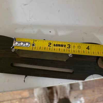 Framus Adjustable Acousitc Mustache Bridge Complete 1960s image 6