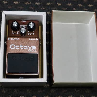 Boss OC-2 Octave (Black Label) 1984 - 1989 - Brown image 3