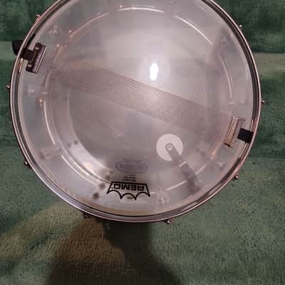 Ludwig Vistalite 14"(Diameter)x5"(Depth) Snare Drum 1970's - Clear Acrylic image 11