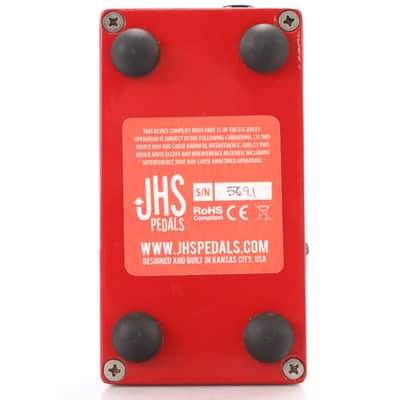 JHS The At Andy Timmons Signature Overdrive Pedal w/ Jimi Hendrix Graphic #50021 image 4