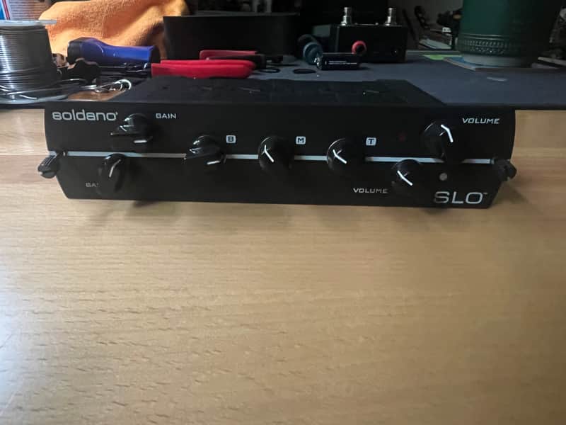Synergy Soldano SLO Module 2-Channel All-Tube Preamp 2017 - Black image 1