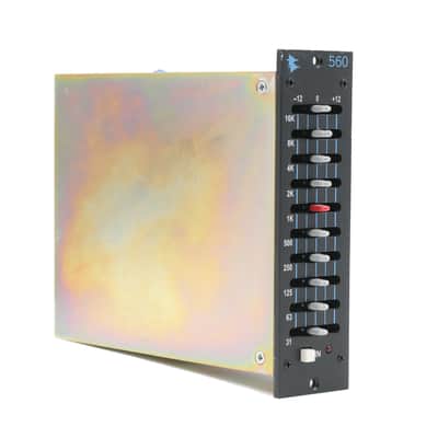 API 560 500 Series 10-Band Graphic Equalizer Module Owned by Deryck Whibley Of Sum 41 image 3