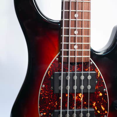 Ernie Ball Music Man Sterling 5 HH with Maple Fretboard 2008 - 2018 - Vintage Sunburst image 4