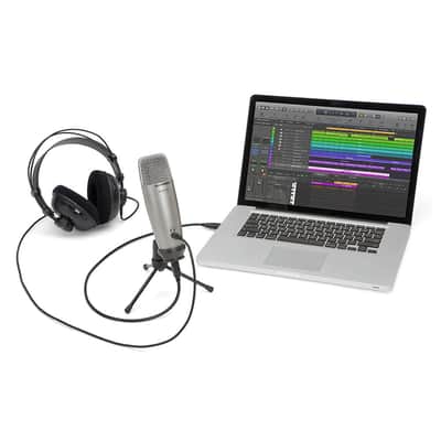 Samson C01U Pro Cardioid Condenser USB Microphone (with Headphone Jack) image 2