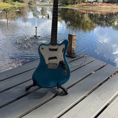 Squier Paranormal Super-Sonic 2021 - Present - Blue Sparkle image 10