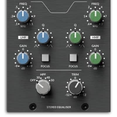 Solid State Logic Solid State Logic UltraViolet EQ 500 Module 4 Band Stereo Equalizer image 1