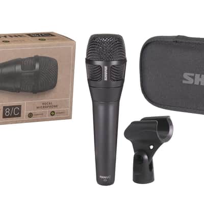 Shure Nexadyne 8/C - Professional Cardioid Dynamic Vocal Microphone with Dual-Engine Technology, Exceptional Signal Clarity, Reliability - for Live Performances and Studio Recordings image 2