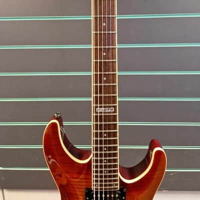 ESP LTD H-401FM Amber Cherry 2008 Electric Guitar image 5