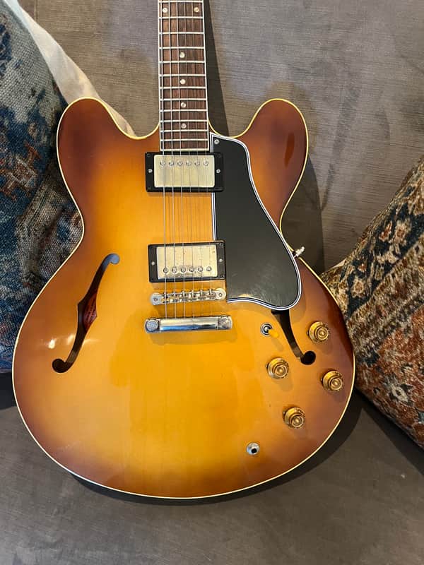 Ken McKay ES-335 2020 - Tobacco/Iced Tea Sunburst image 1