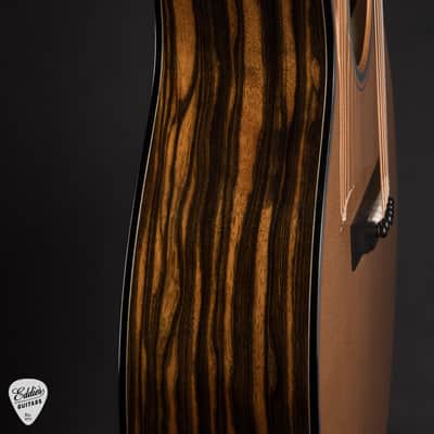Santa Cruz Fingerstyle Custom - Ancient Orcas Island Cedar & Mun Ebony image 14