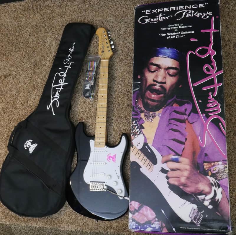 Video! 2009 Gibson / Jimi Hendrix Signature Prototype Stratocaster Black image 1