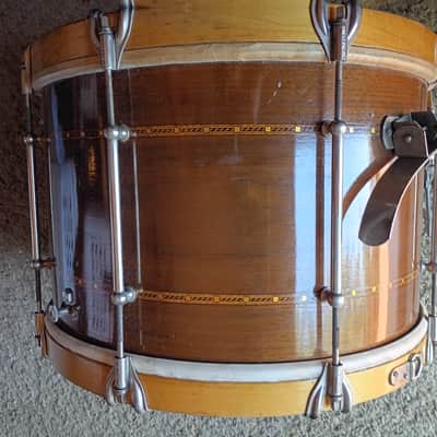 Ludwig&Ludwig field snare drum timepiece-sensitive strainer 10x16 1930s image 4