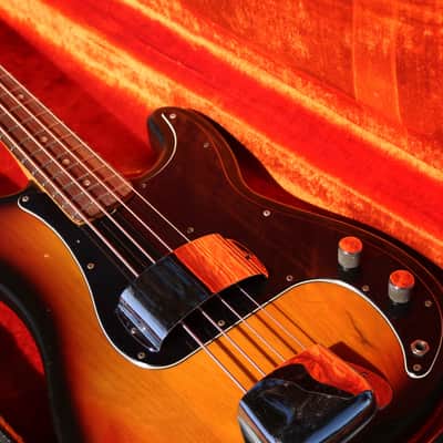 Fender Precision Bass Rosewood Fretboard 1977 | Sunburst image 19