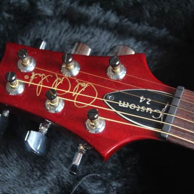 PRS "Custom 24 Quilt 10 (11172109) Original of year 2011 with her papers and hardcase" 3, 4 KG image 21