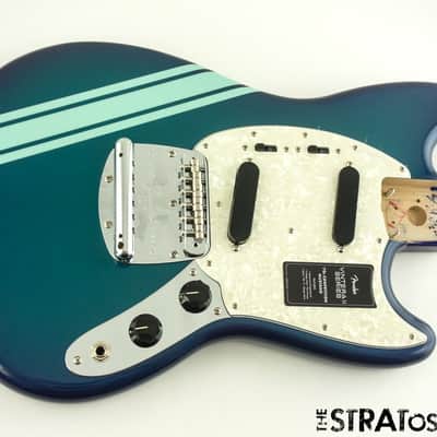 Fender Vintera II 70s Competition Mustang Series LOADED BODY Alder Burgundy image 1