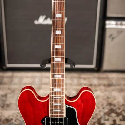 Gibson ES-330 Hollow Body Electric Guitar - Sixties Cherry with Hardshell Case image 5