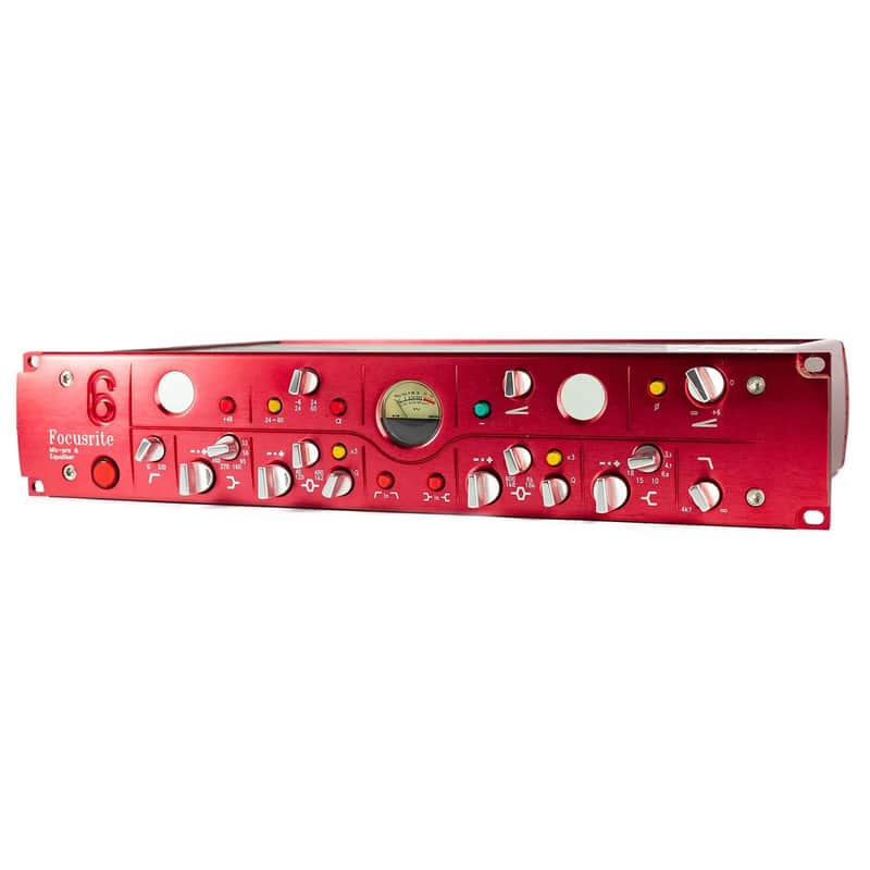 Focusrite Red 6 Mic Pre EQ 2000s - Red ( ON SALE IT WON'T LAST ) image 1