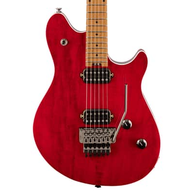 Used EVH Wolfgang WG Standard QM Electric Guitar - Wine Red w/Baked Maple FB image 1