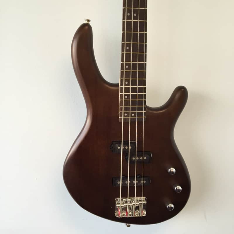 Cort Action PJ OPW 4-String Bass Open Pore Walnut image 1