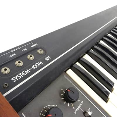 Roland SYSTEM-100M D Set  Vintage Analog Modular Synthesizer w/ 181 CV Keyboard & DIN Connectors image 18