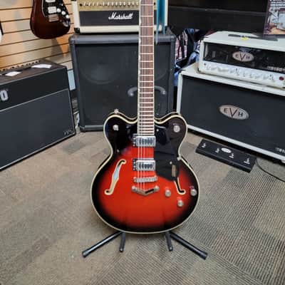Gretsch G5622 Electromatic Center Block Double-Cut with V-Stoptail - Claret Burst image 1