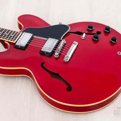2005 Gibson ES-335 Dot Figured Cherry Semi-Hollow Guitar, 57 Classic PAF & DiMarzio w/ Case image 10