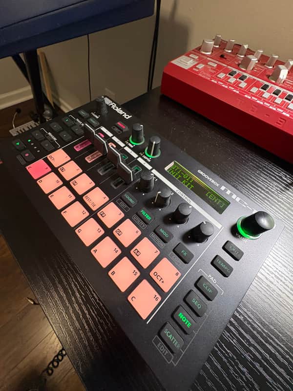 Roland MC-101 Groovebox 2019 - Present - Black image 1