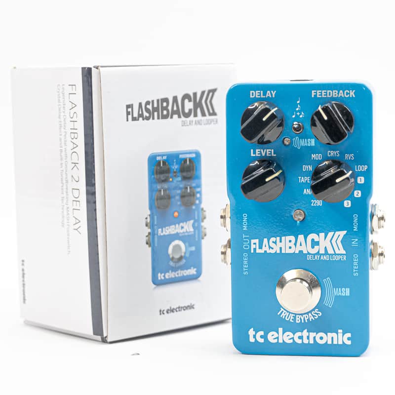 TC Electronic Flashback 2 Delay & Looper Guitar Effect Pedal with Box image 1