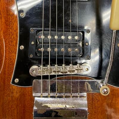 Vintage Gibson SG 1969 - factory Maestro / Walnut image 14