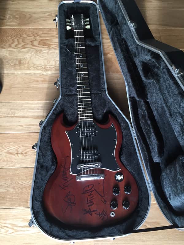 Signed Chino Moreno (Deftones) Gibson SG Special Faded 2003 image 1