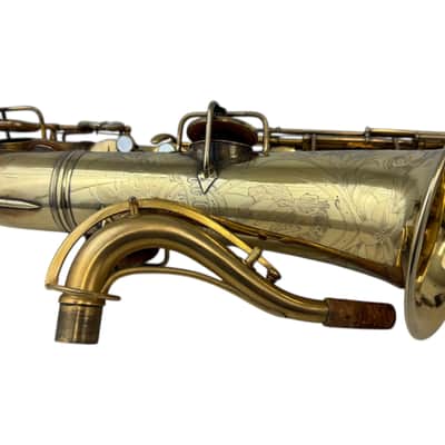 Conn Gold Plated New Wonder 8m C Melody Saxophone w/PORTRAIT EXTRA ENGRAVING image 15