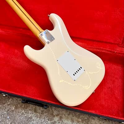 MIJ Fender Stratocaster ST-57 2015 - Olympic white original vintage Japan image 11