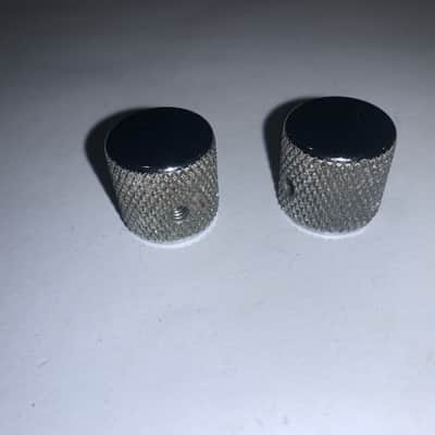 Fender Telecaster/P-Bass Control Knobs 60s Nickel Original Vintage Parts image 1