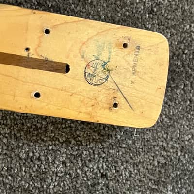 1974 1975 Fender Precision bass neck fretless image 9