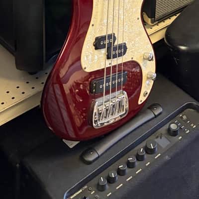 G&L Tribute Series SB-2 Bass with Rosewood Fretboard 2010s - Bordeaux Red image 2
