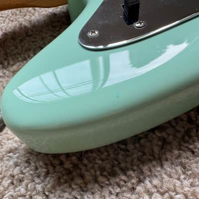 Fender Vintera '60s (Mastery and Lollar upgrades w case) Jaguar Modified HH with Pau Ferro Fretboard 2019 - 2023 - Surf Green image 15