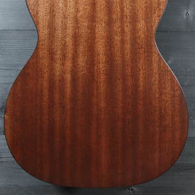 Martin OMC-10E Modern Burst Acoustic-Electric Guitar | Solid Sapele / Spruce Orchestra Model Cutaway image 5