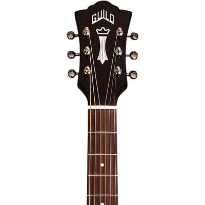 Guild OM-140CE Westerly Collection Orchestra Acoustic-Electric Guitar Antique Burst image 5