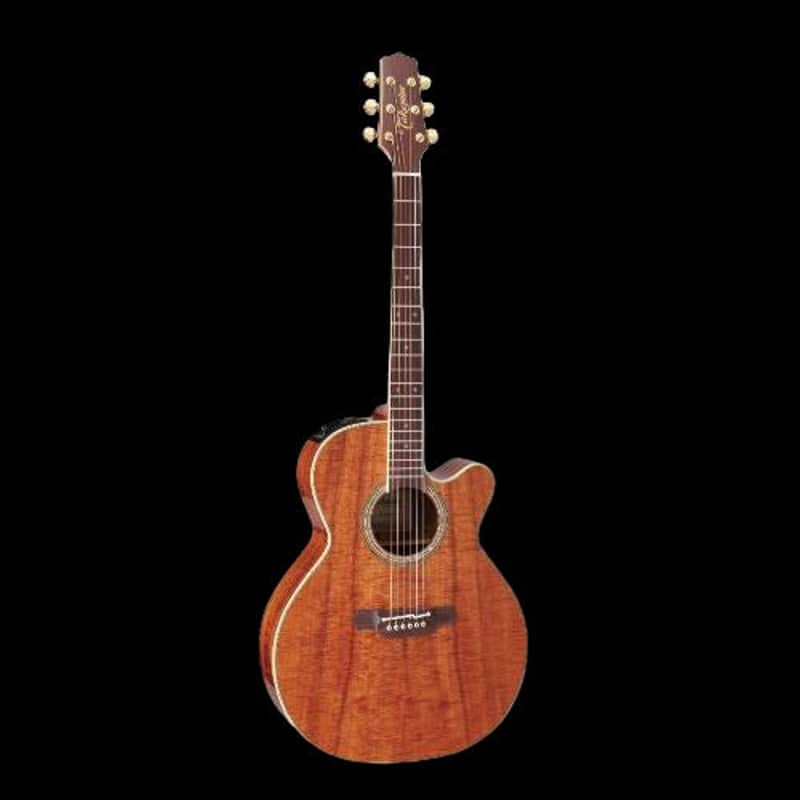 Takamine EF508KC Figured Koa Cutaway Acoustic-Electric Guitar | Reverb
