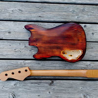 Mustang style bass body and neck image 4