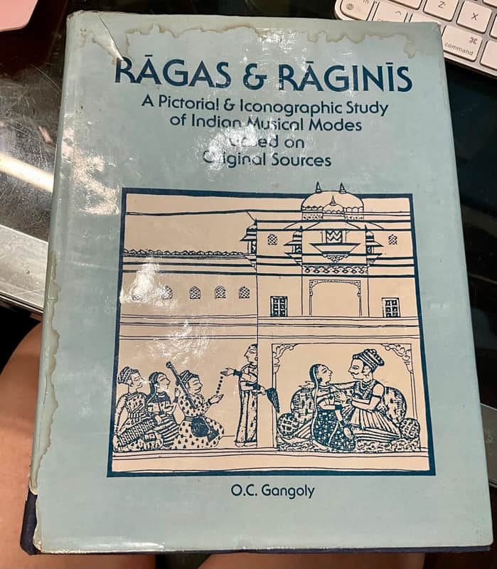 Munshirum Manoharial Publishers Ragas & Raginis: A Pictorial & Iconographic Study of Indian Musical Modes based on Original Sources by O.C. GANGOLY - Hardcover image 1