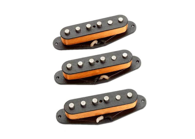 Seymour Duncan APS-1 Alnico II Pro Staggered Strat Pickup Set image 1