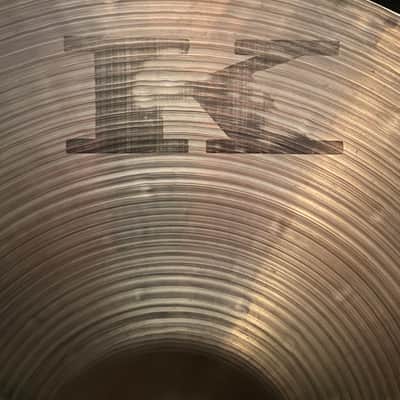 Zildjian 15" K Canada Hi-Hat cymbals 1283 - 1248 grams Late 1970's image 17