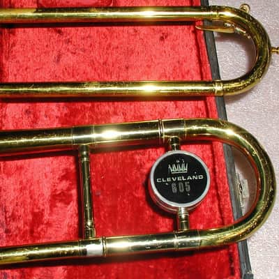 King Cleveland 605 Trombone, USA, w/ case & MP, Good Condition image 15