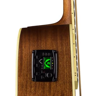 Dean EAB Acoustic-Electric 4 String Bass Guitar - Natural, Bag Bundle image 4