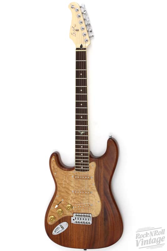 Raven West Guitars RWG Skymaster Natural Mahogany Left-Handed | Reverb