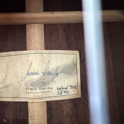 Armin Hanika 58 PC Natural – Early Model (Late 1990s) – One Owner – Factory Repair – Free US Shipping  --- image 25