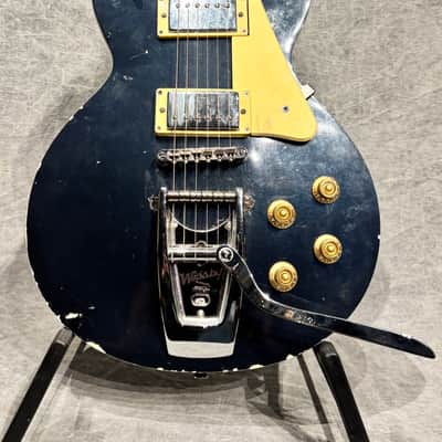 Kingman Les Paul w/ Wigsby - mercedes blue image 2